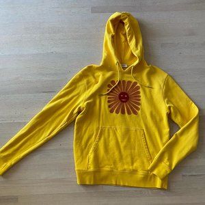 Sandro Gold Yellow Sun Men's Sweatshirt